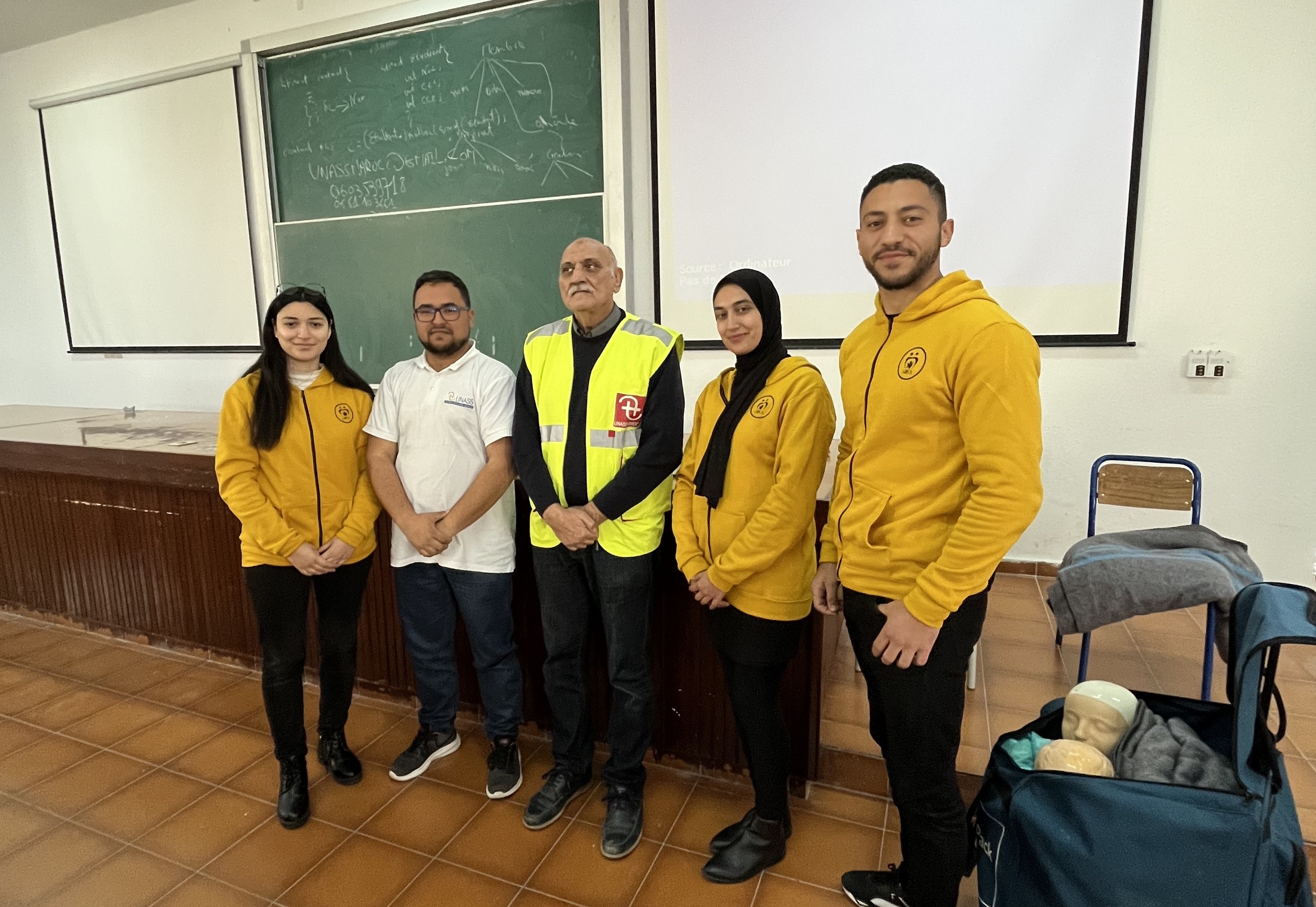 First Aid training